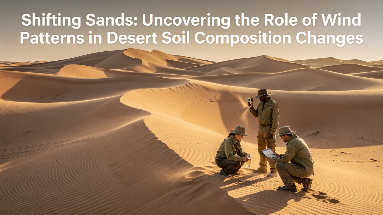Shifting Sands: Uncovering the Role of Wind Patterns in Desert Soil Composition Changes